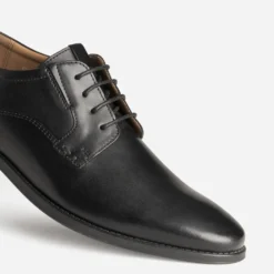 Derby noir cuir