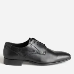 Derby noir cuir