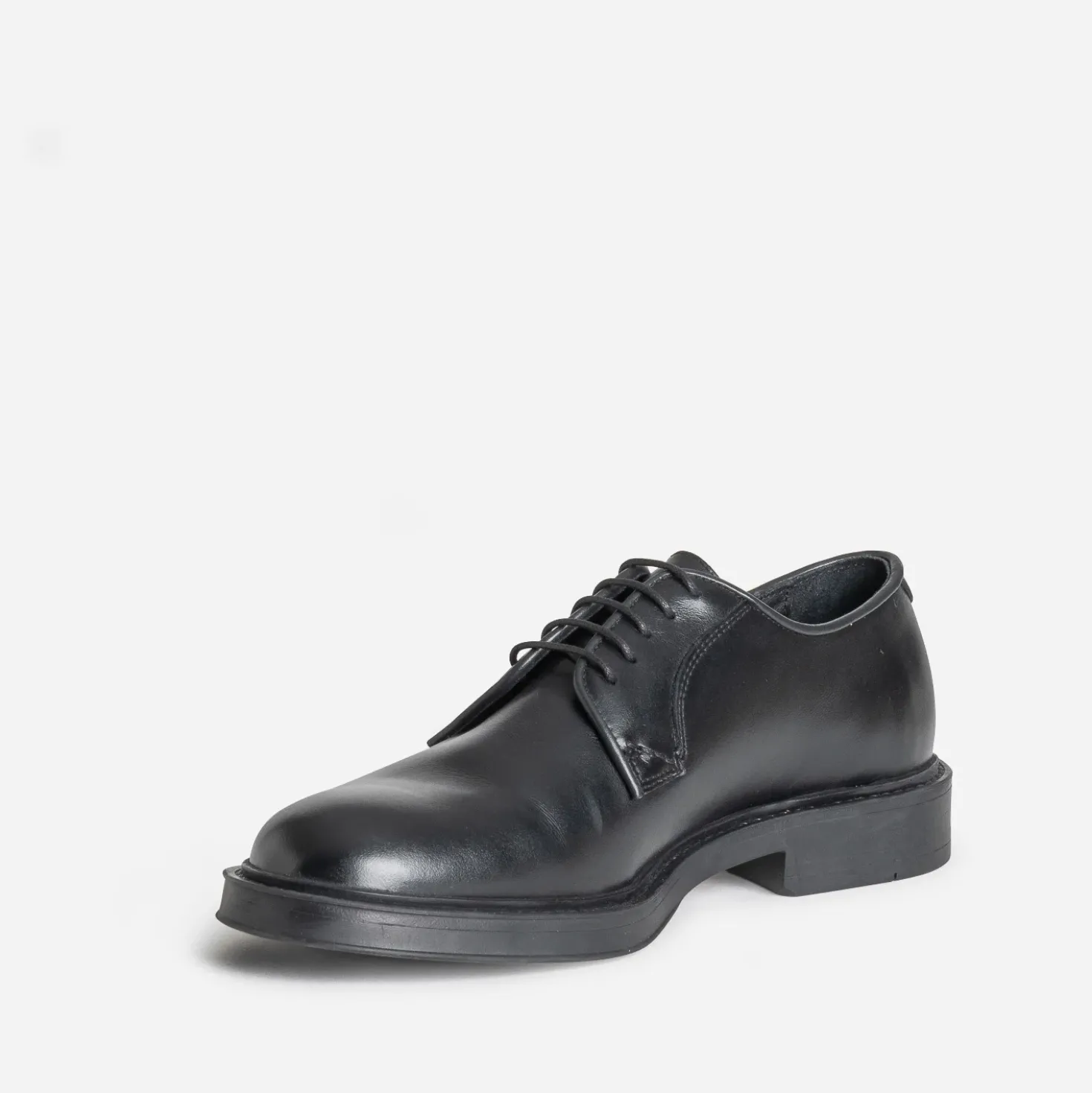 Derby noir cuir
