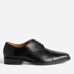 Derby noir cuir