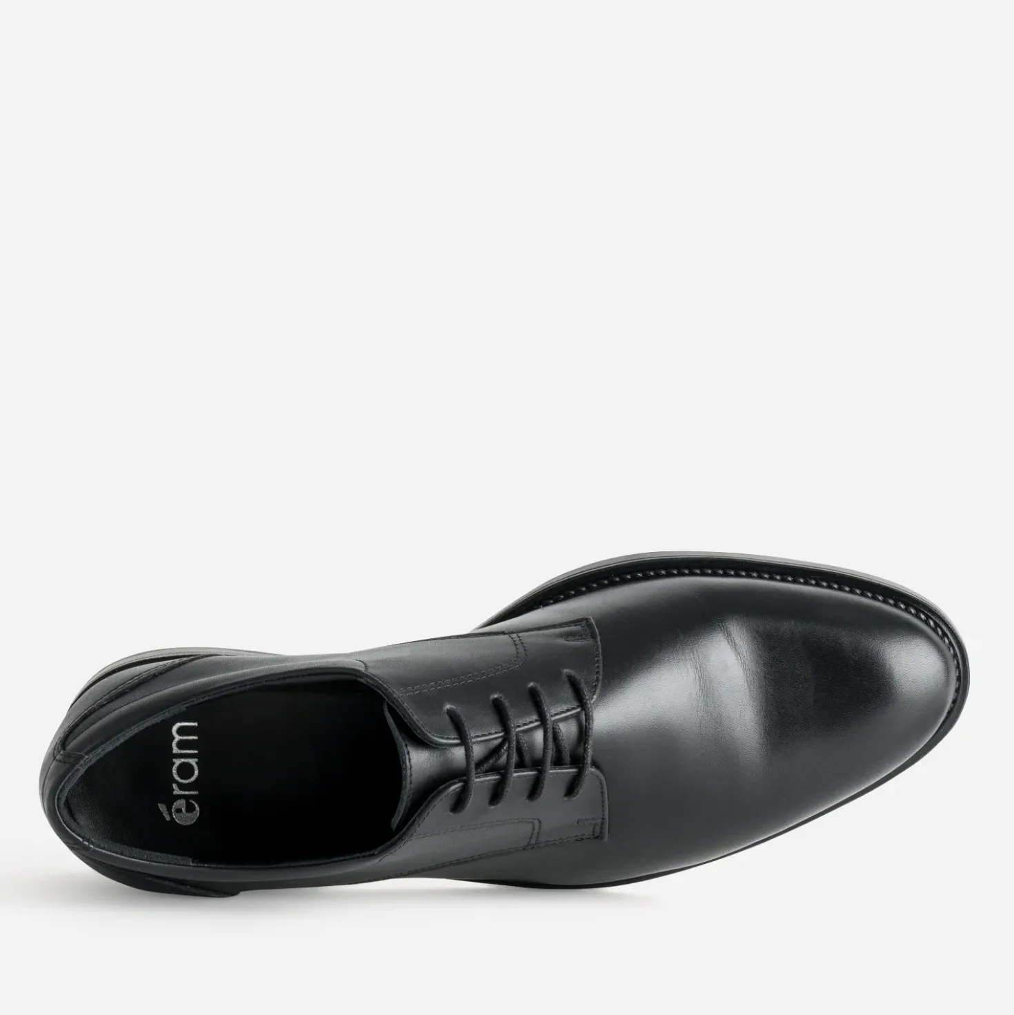 Derby noir cuir