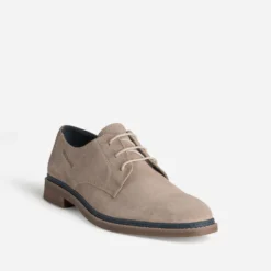 Derby REDSKINS taupe cuir velours