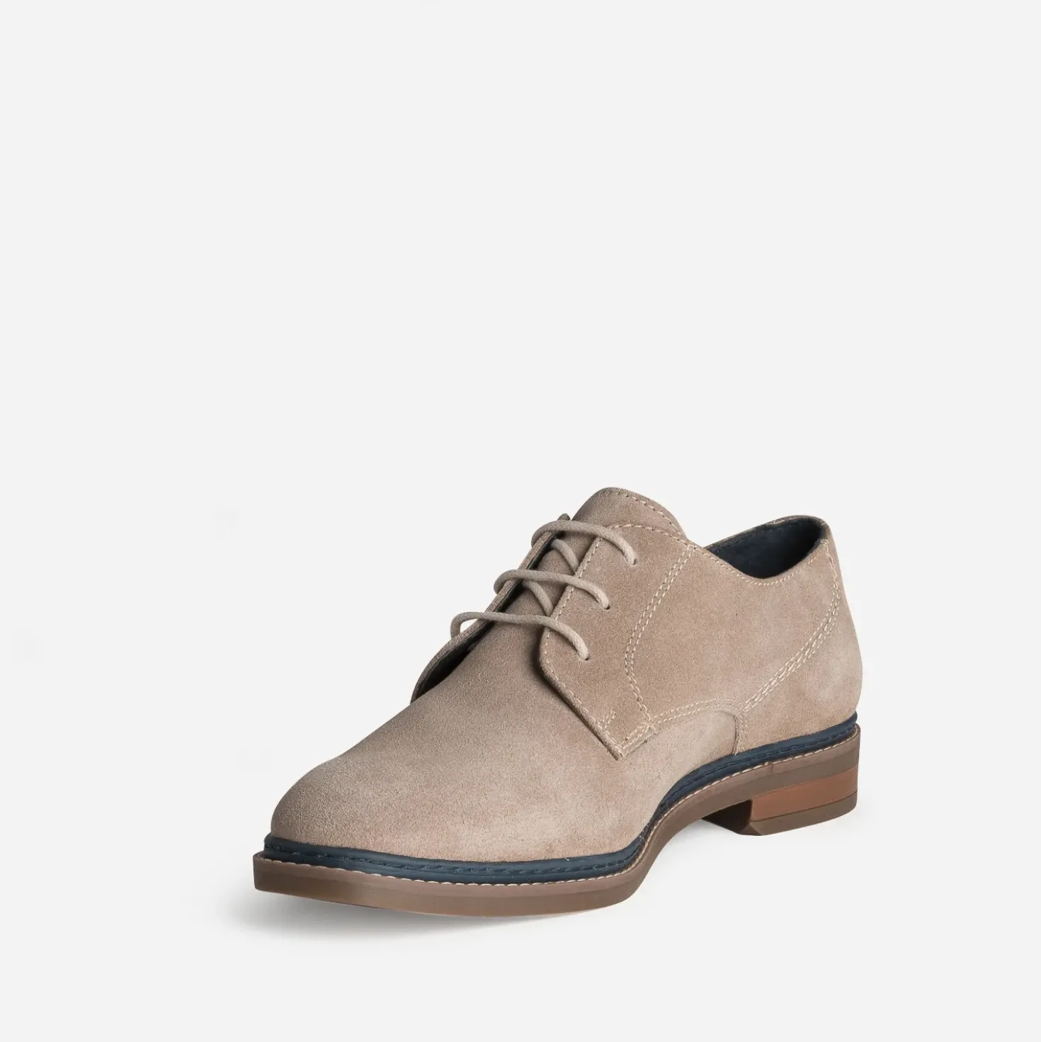 Derby REDSKINS taupe cuir velours