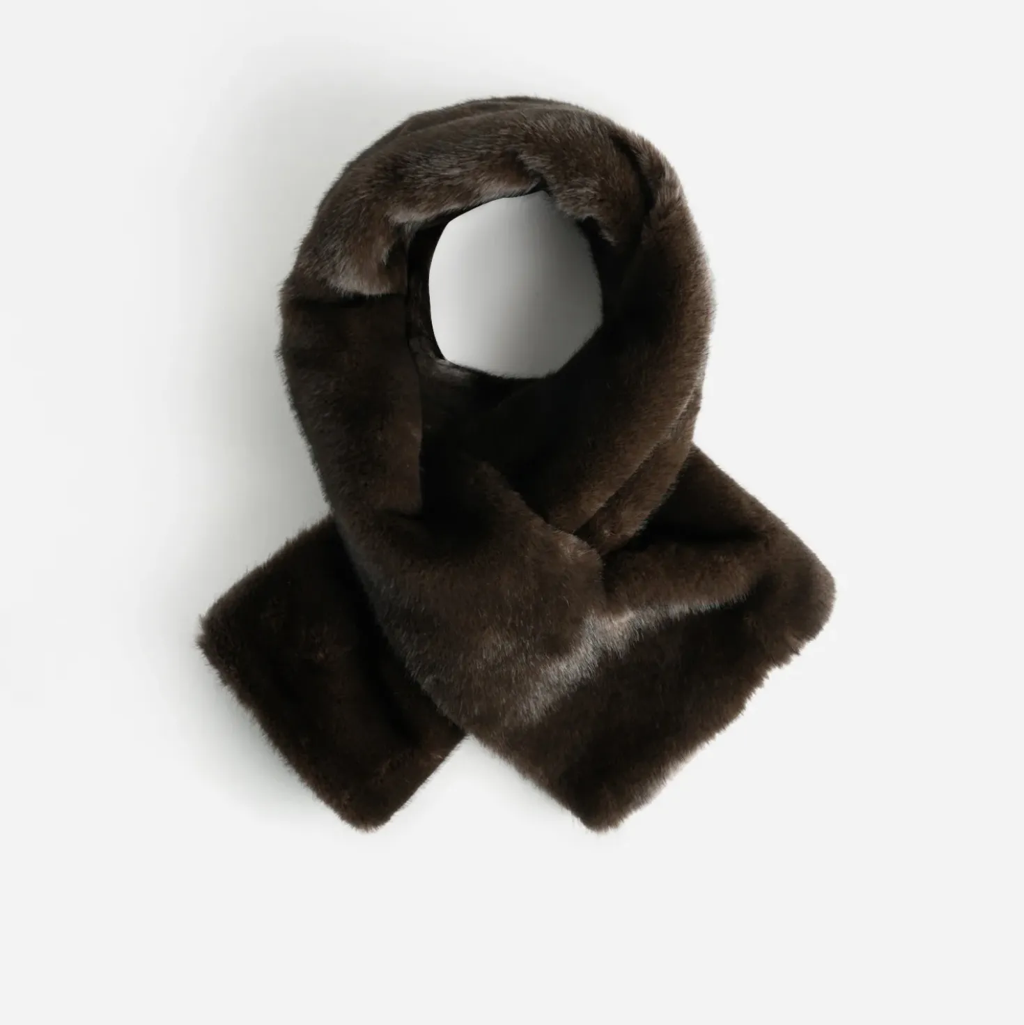Echarpe marron