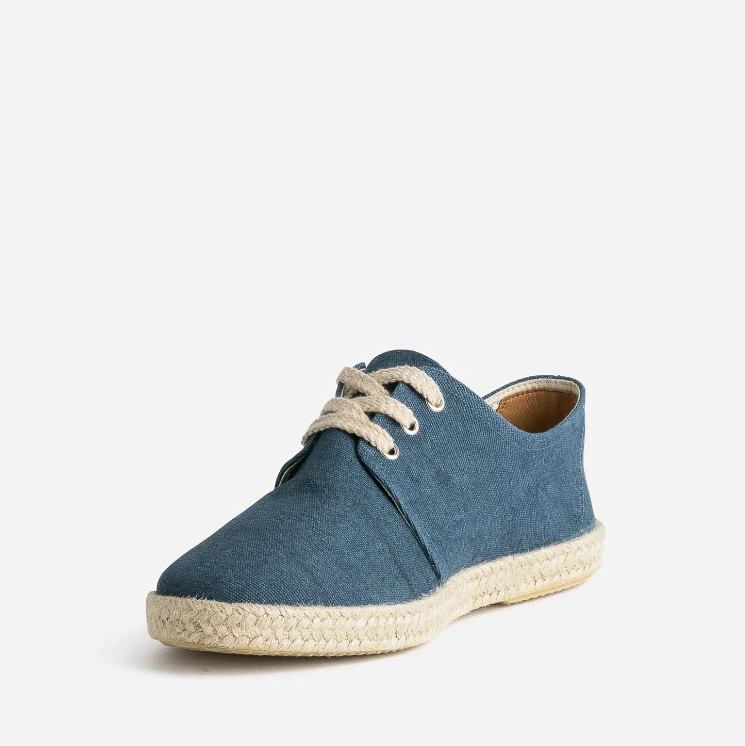 Espadrille bleu marine en toile éco-conçu