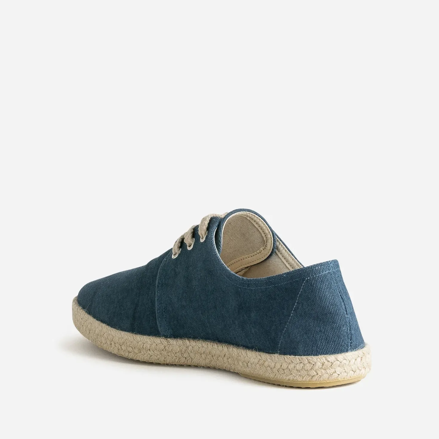 Espadrille bleu marine en toile éco-conçu