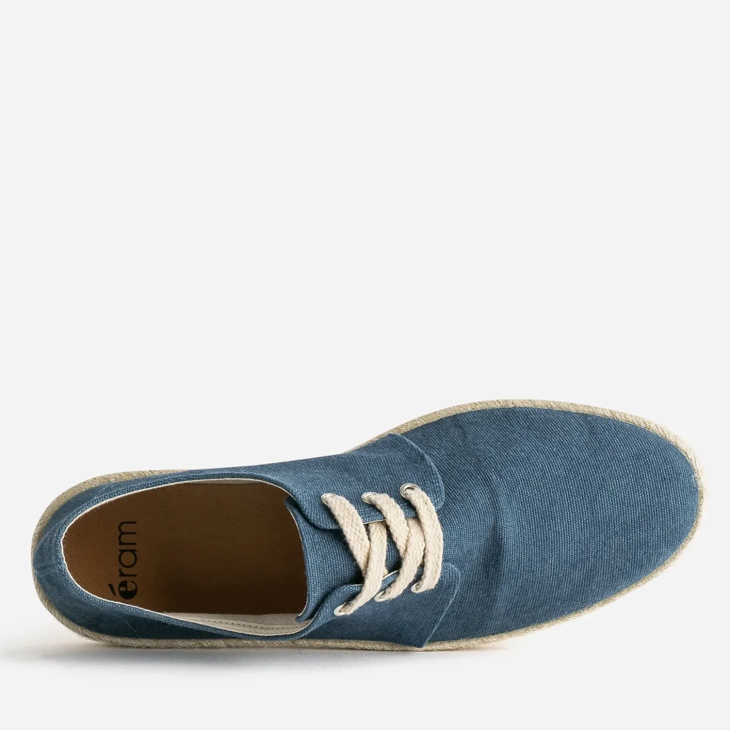 Espadrille bleu marine en toile éco-conçu