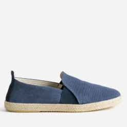 Espadrille bleu marine toile éco-conçue