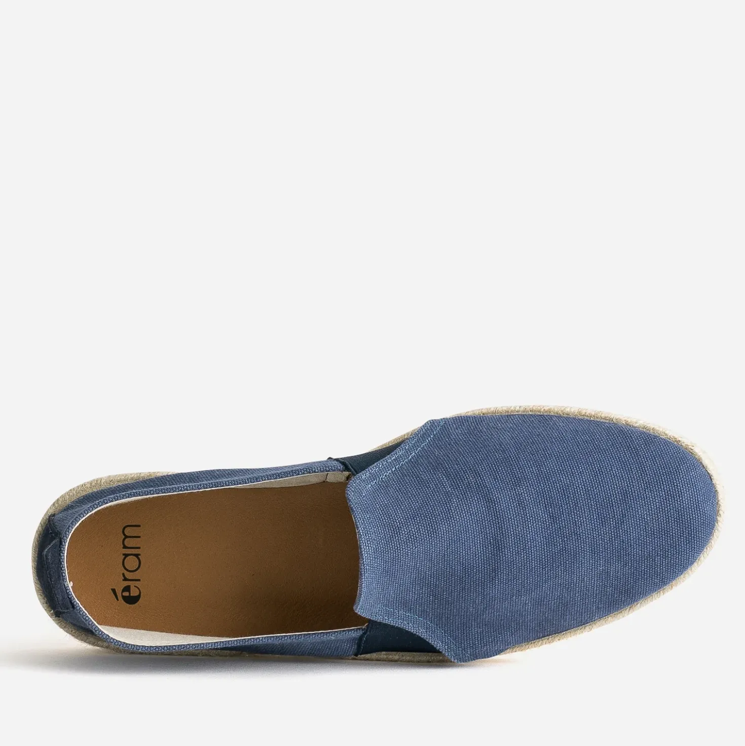 Espadrille bleu marine toile éco-conçue