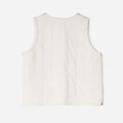 Gilet TEXTO écru maxi broderies