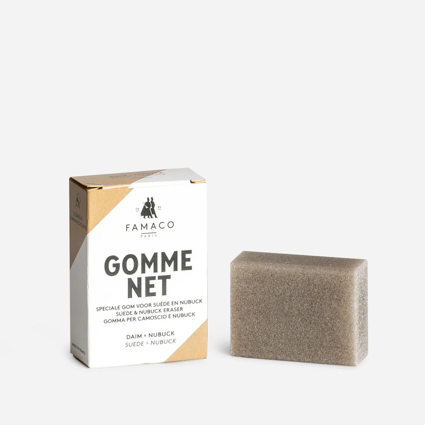 Gomme détachante FAMACO pour daim et nubuck