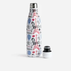 Gourde blanche motif inspiration Paris