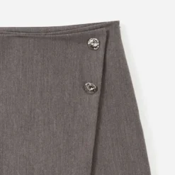 Jupe-short TEXTO marron