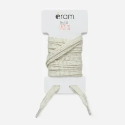 Lacets beige et or
