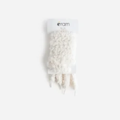 Lacets écrus sherpa bouclette