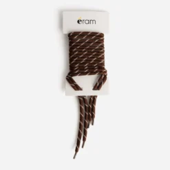 Lacets marron façon cordons