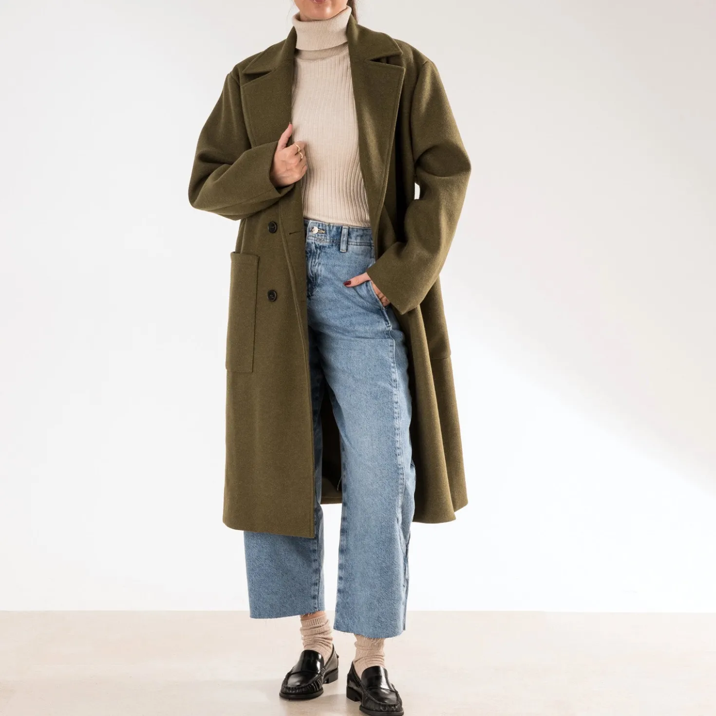 Manteau ERAM WEAR kaki