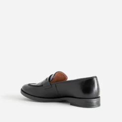 Mocassin ERAM FLEX noir en cuir