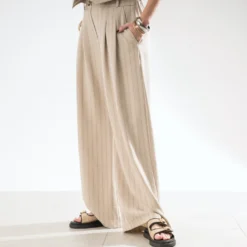 Mule TEXTO beige effet raphia