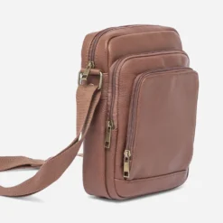 Petite sacoche camel