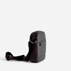 Pochette noire zippée