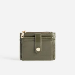 Porte-cartes kaki