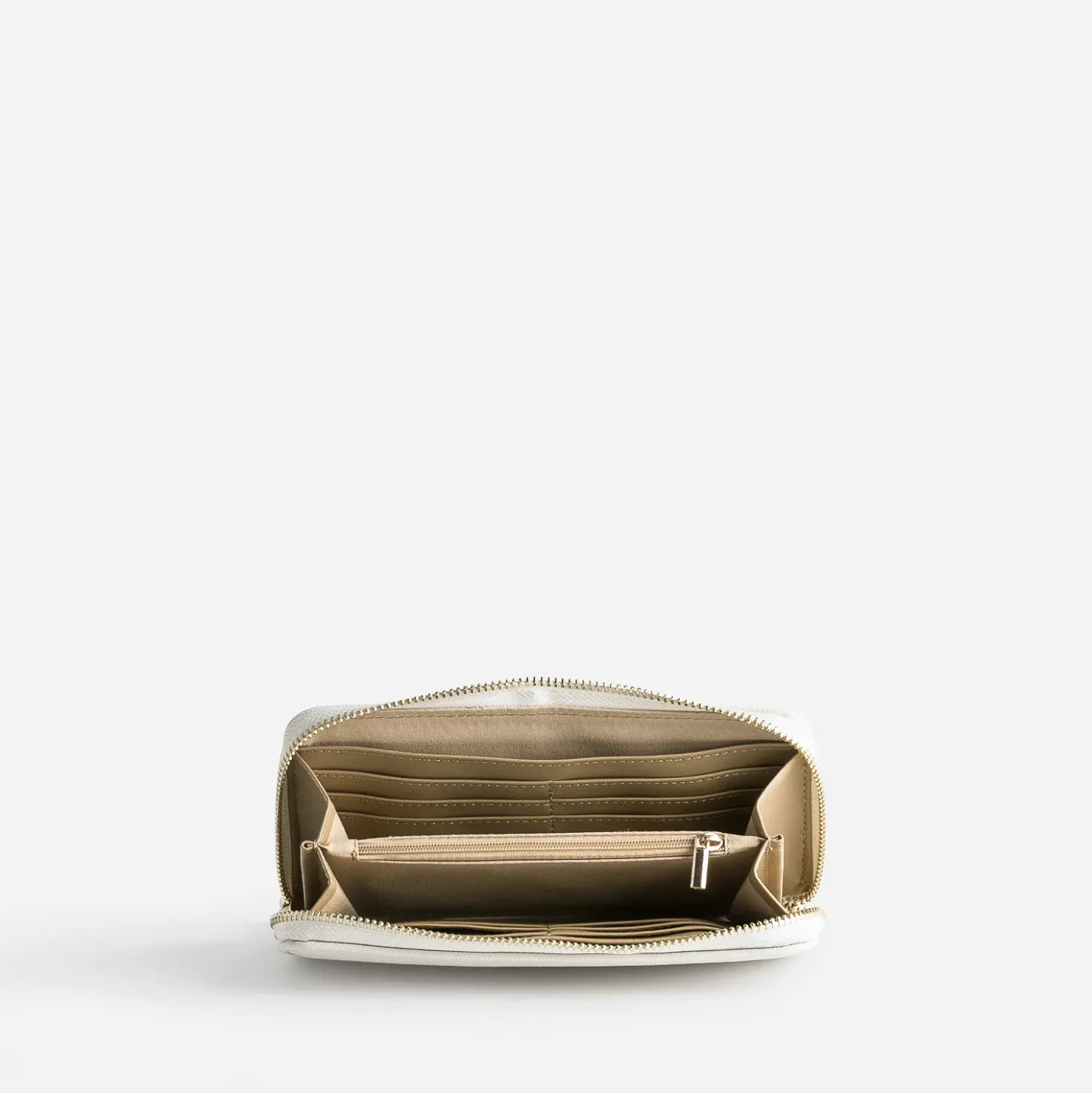 Portefeuille beige