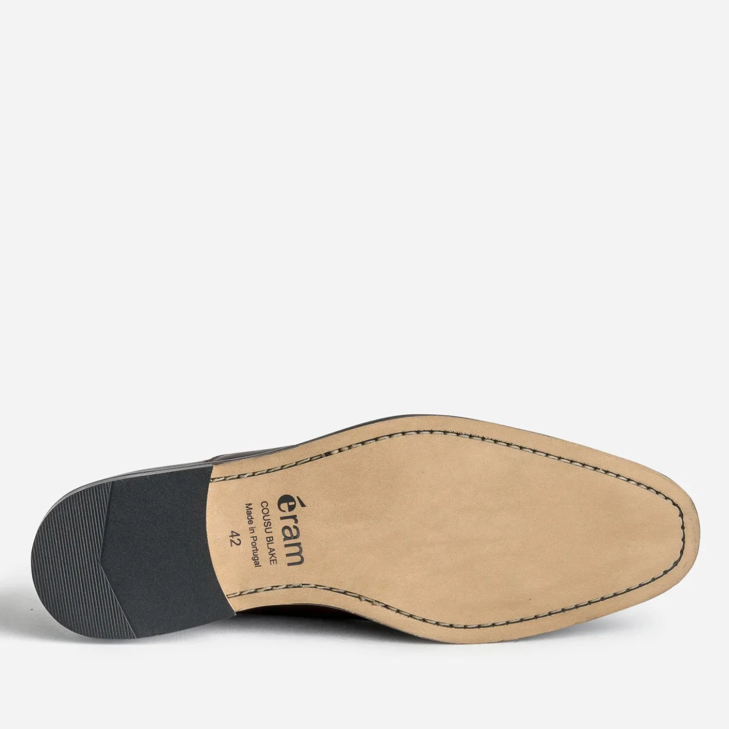 Richelieu marron foncé cuir Cousu Blake