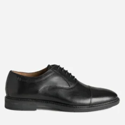 Richelieu noir cuir
