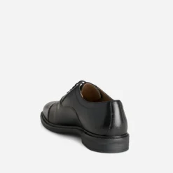 Richelieu noir cuir