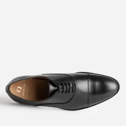Richelieu noir cuir