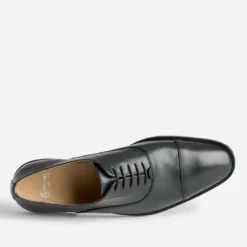 Richelieu noir cuir Cousu Blake