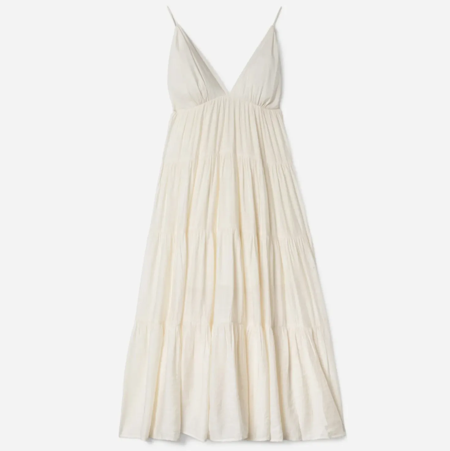 Robe fines bretelles TEXTO beige