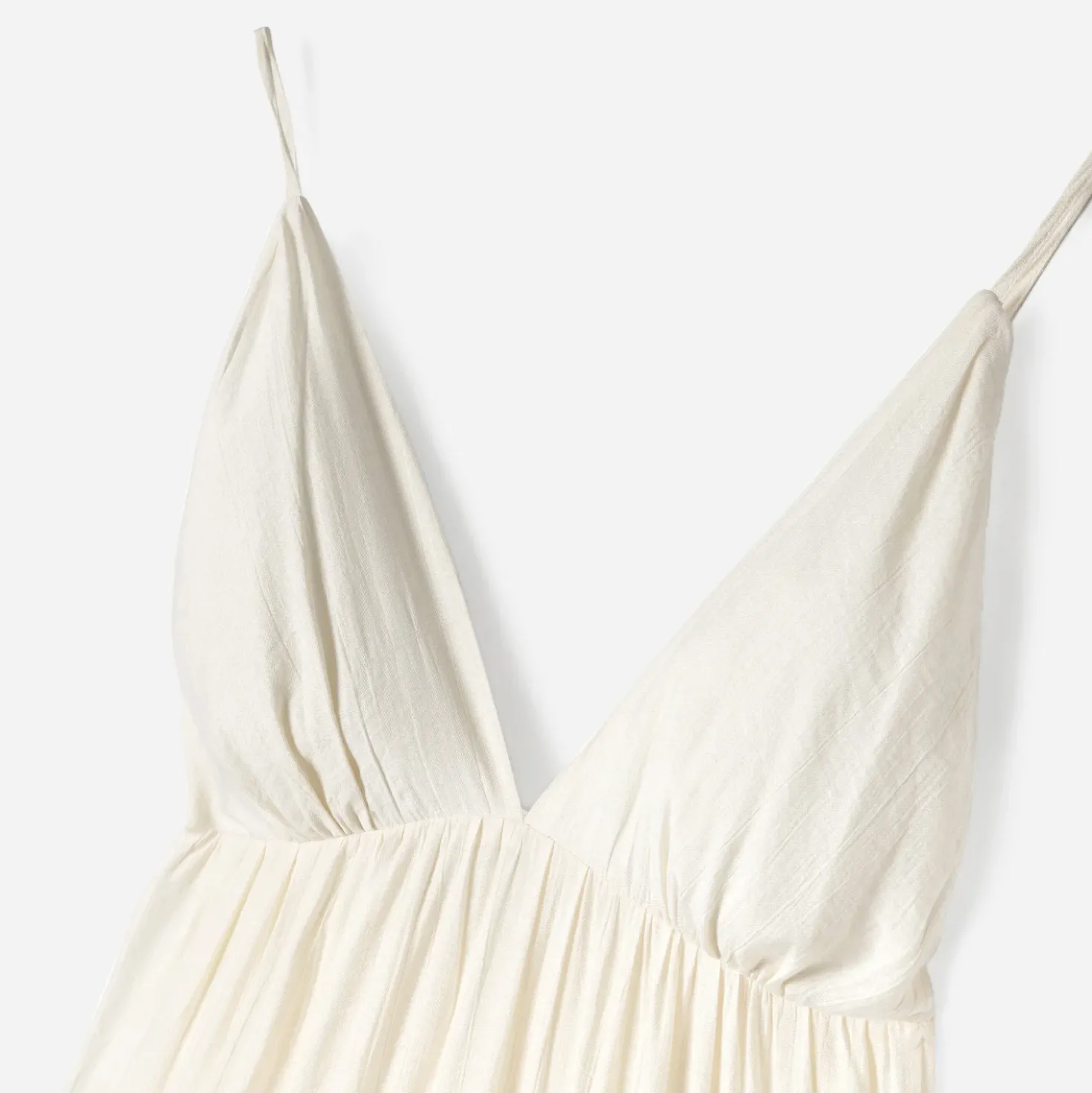 Robe fines bretelles TEXTO beige
