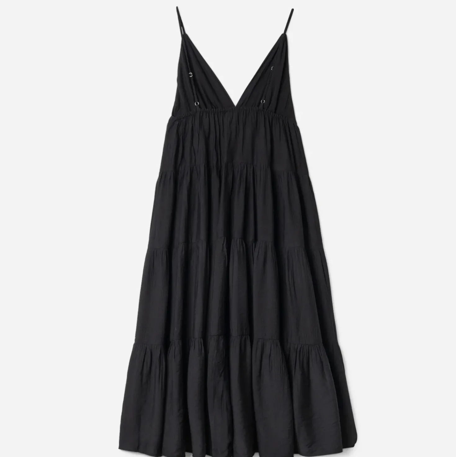 Robe fines bretelles TEXTO noire