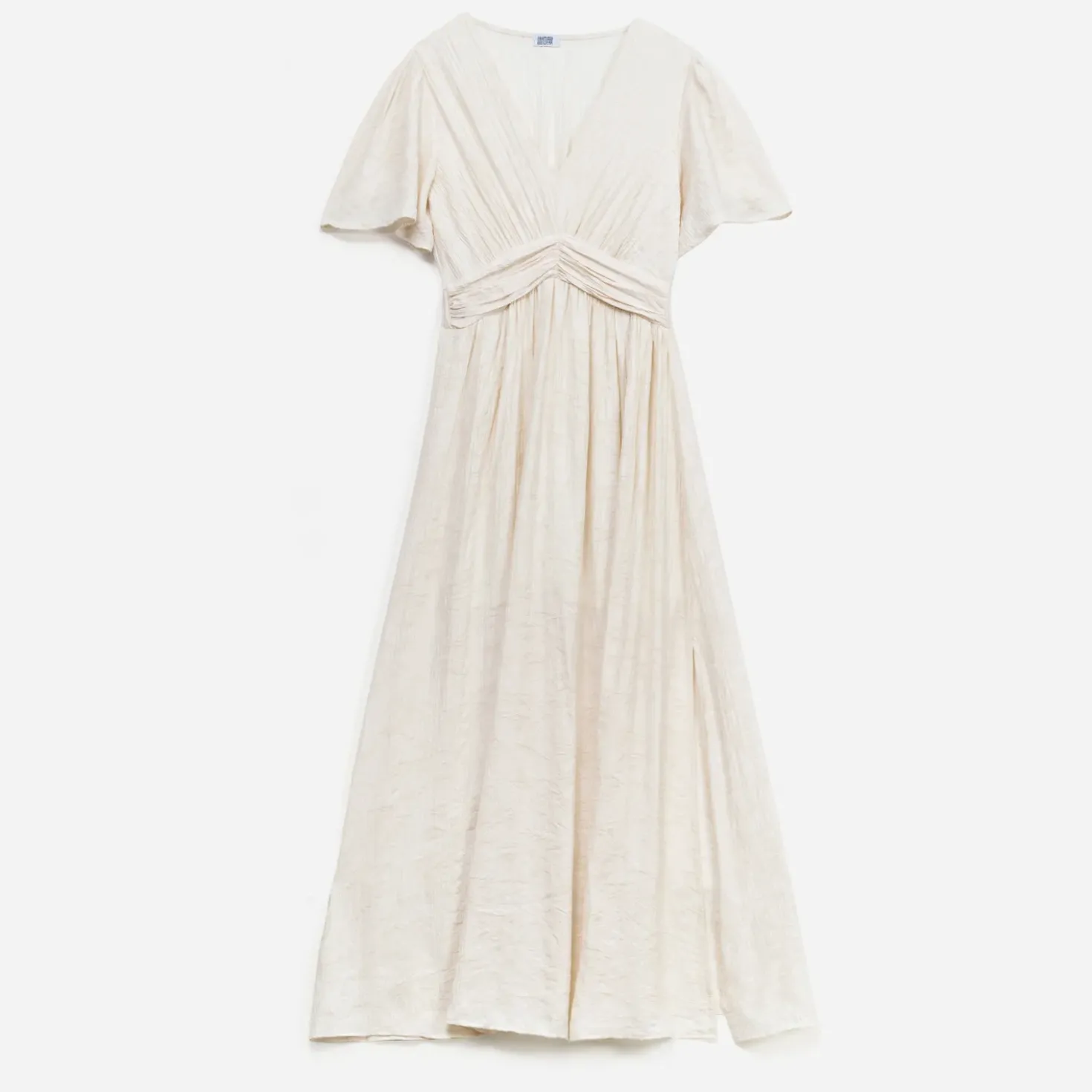 Robe longue TEXTO beige