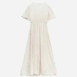 Robe longue TEXTO beige