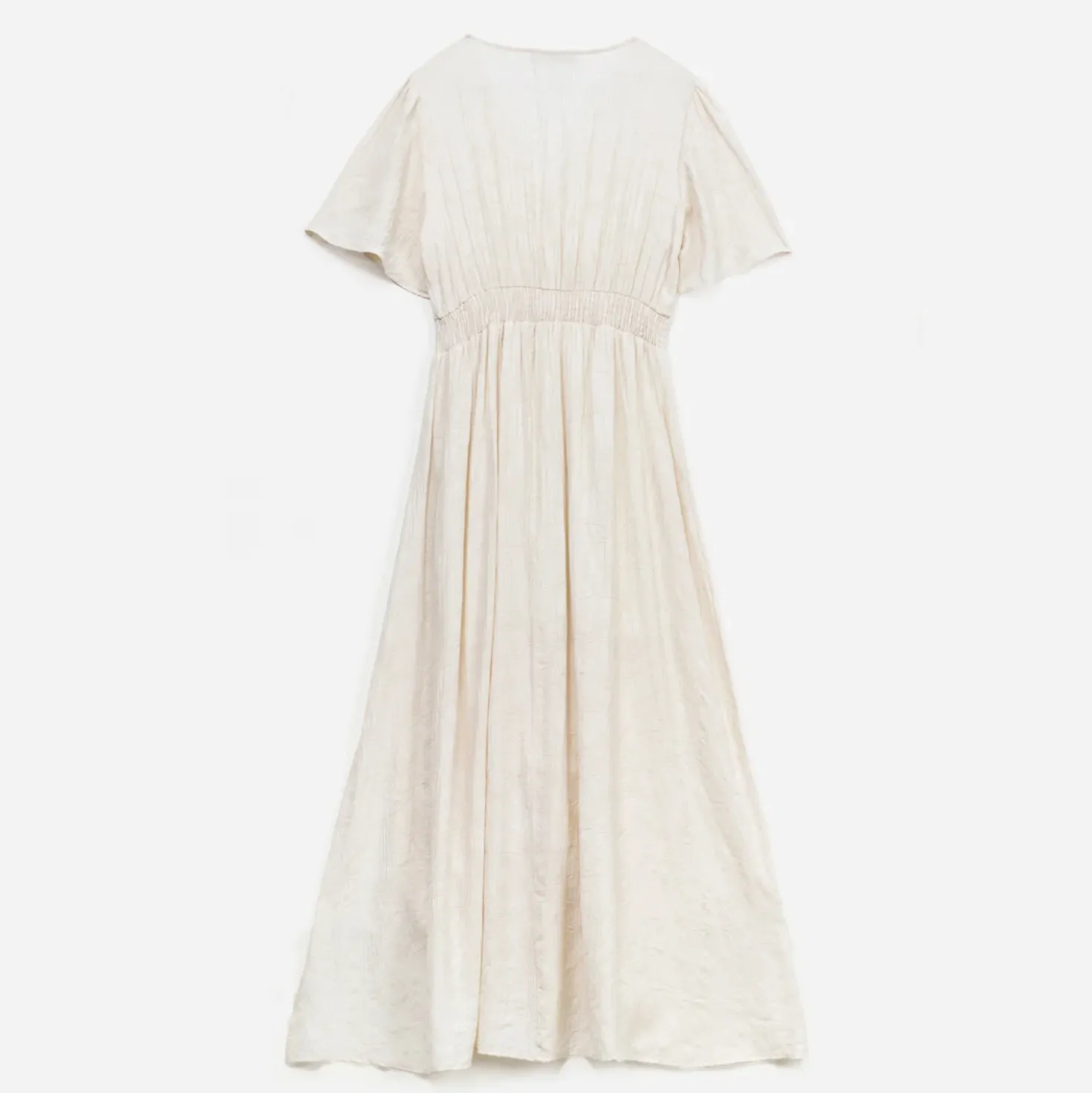 Robe longue TEXTO beige