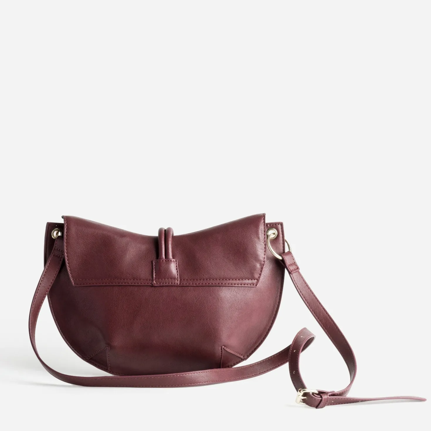 Sac bandoulière bordeaux