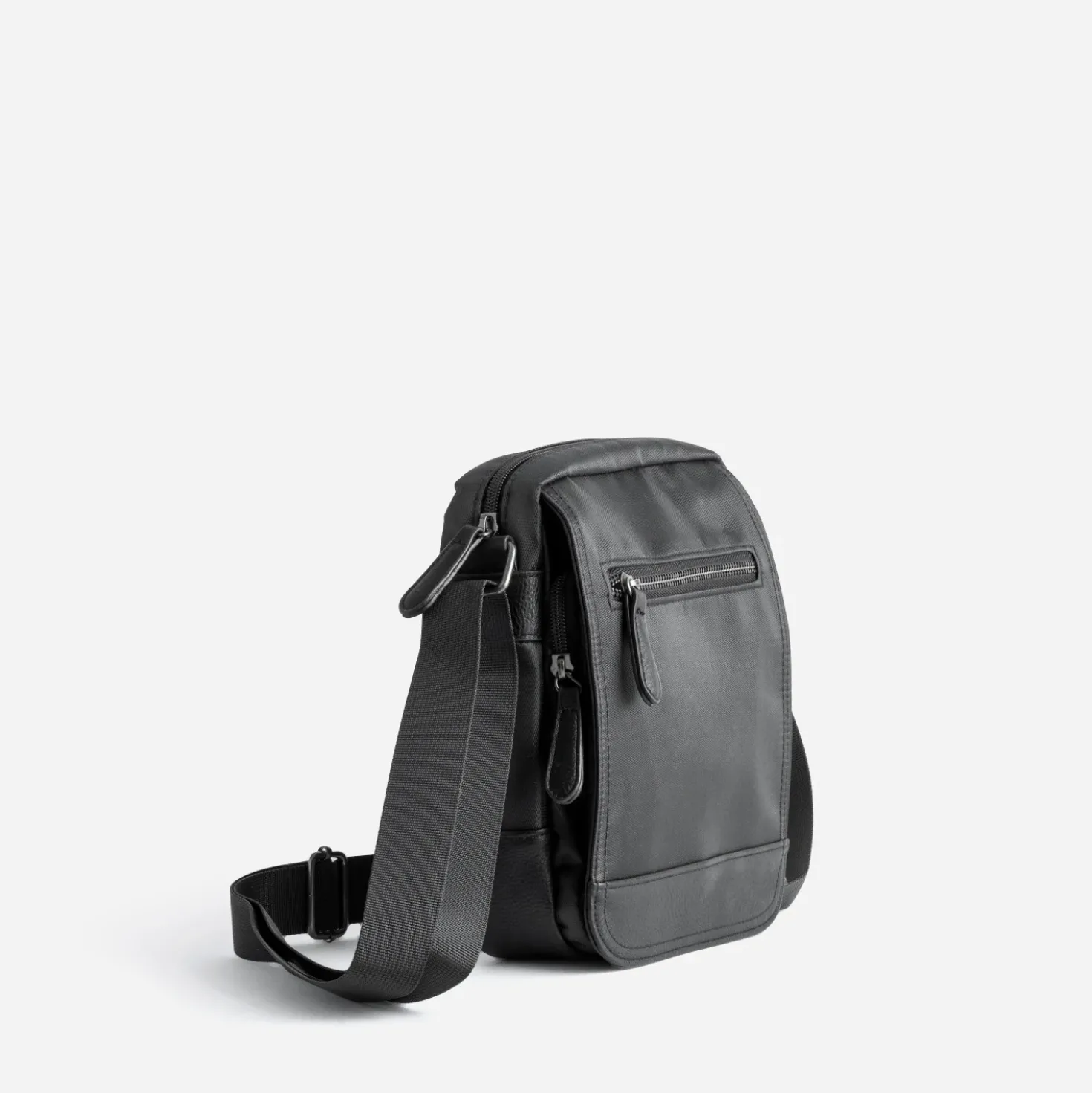 Sac bandoulière noir homme