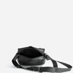 Sac bandoulière noir homme