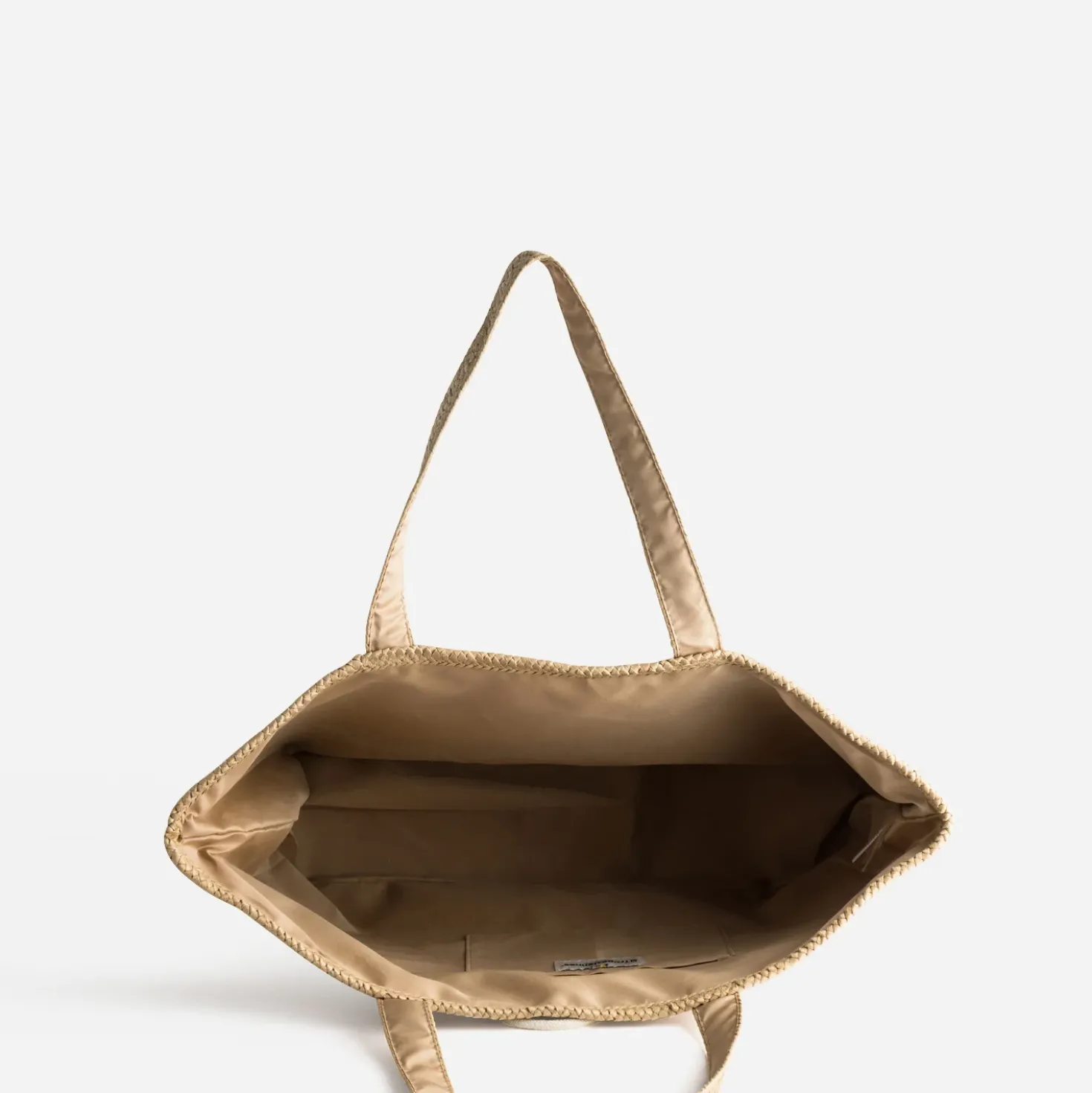 Sac cabas beige foncé LES TROPEZIENNES