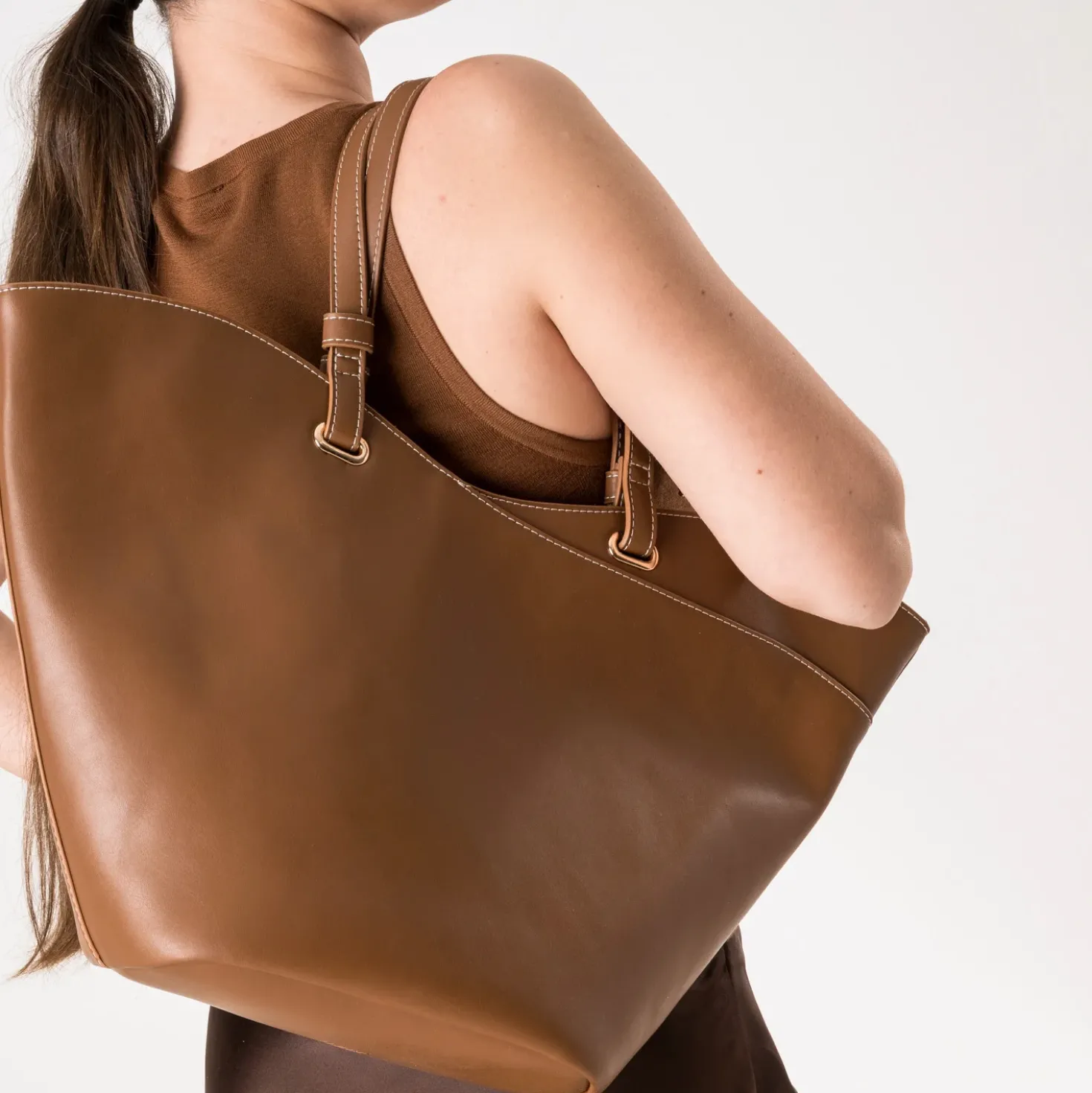 Sac cabas camel