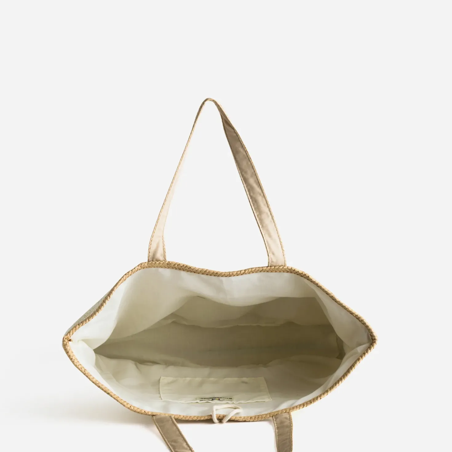 Sac cabas LES TROPEZIENNES beige