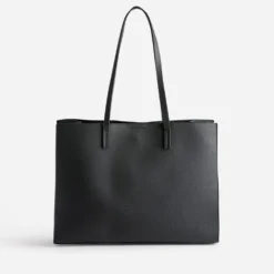 Sac cabas noir 3 compartiments