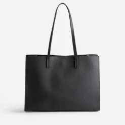 Sac cabas noir 3 compartiments