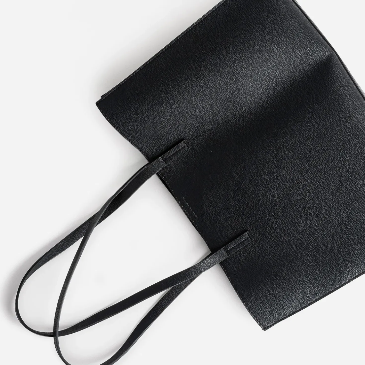 Sac cabas noir 3 compartiments