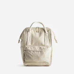 Sac à dos beige en toile