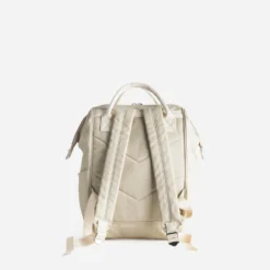 Sac à dos beige en toile