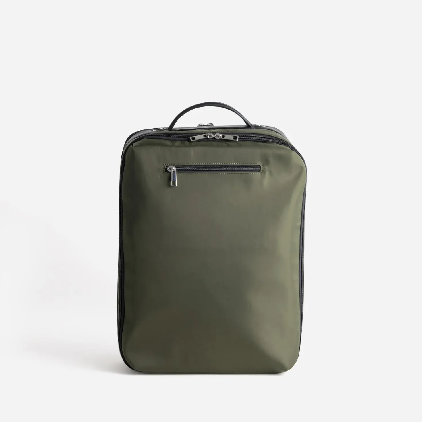 Sac à dos-valise kaki nylon compatible format cabine